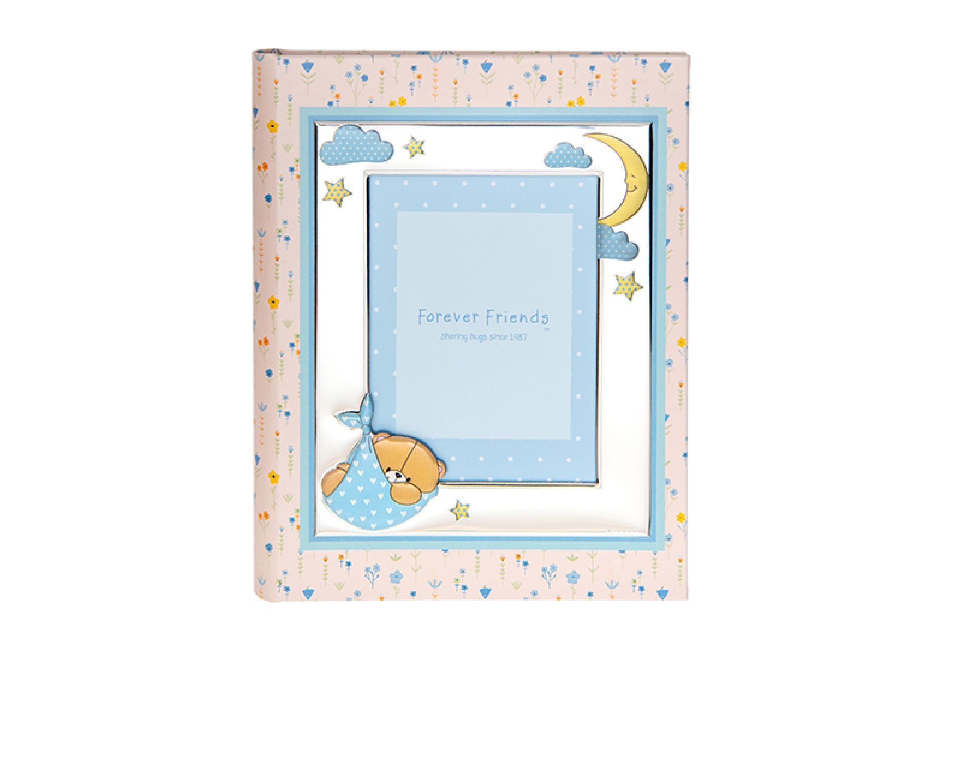 Album Forever Friends Orsetto Celeste Con Cornice Portafoto Selezione Zanolli 179768 875ff032825c
