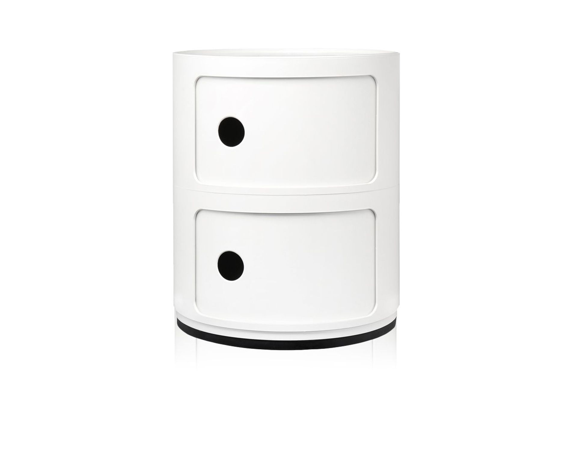 Drawer Componibile Two Elements White Kartell
