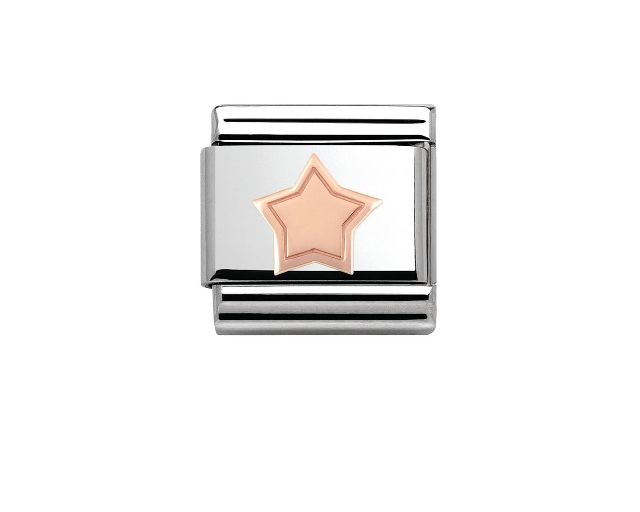 Star composable steel and rosè gold