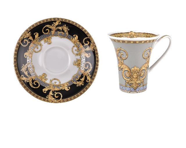 Coffee cup prestige gala porcelain with saucer