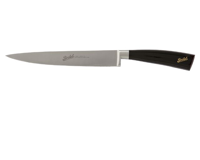 Fillet knife elegance steel with black handle