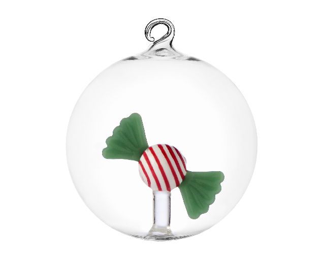 Christmas ball red and green candy sweet & candy