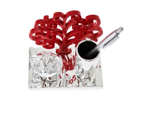 Pen Holder Owl With Pen Selezione Zanolli 187498 941ma7052mro