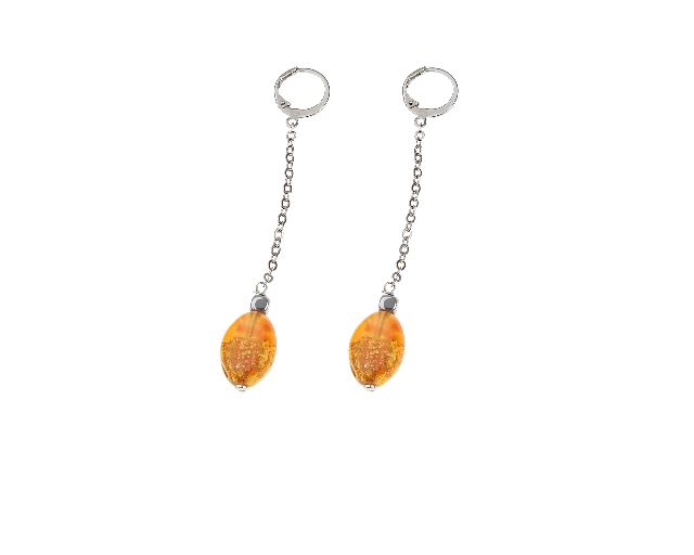 Earrings cherì coral