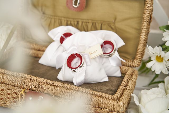Salvagocce Argento Con Sacchetto Portaconfetti Selezione Zanolli 170545 5434640hx