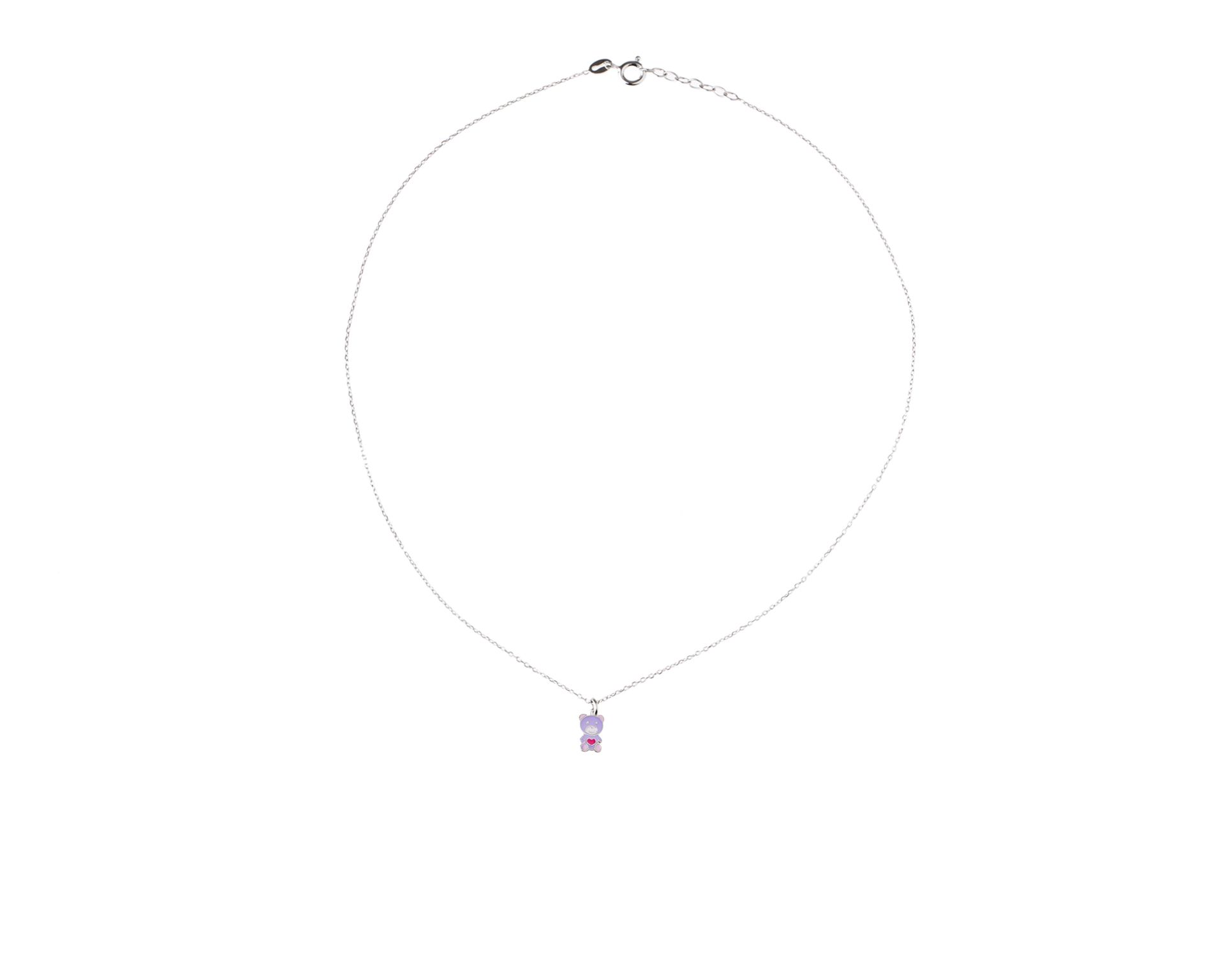 Collana Bimba Orsetto Argento Selezione Zanolli 165362 935d5011hk0437r43