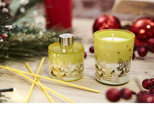 Gift Box Diffuser And Candle Yellow With Vanilla Fragrance Selezione Zanolli 184081 592n8639or