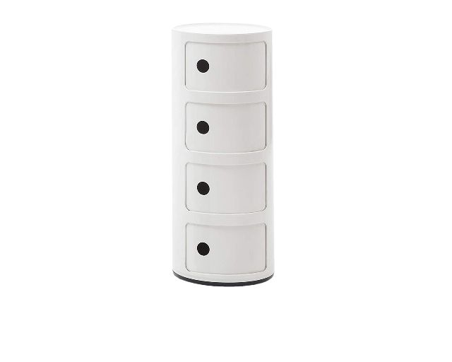 Drawer Componibile Four Elements White Kartell