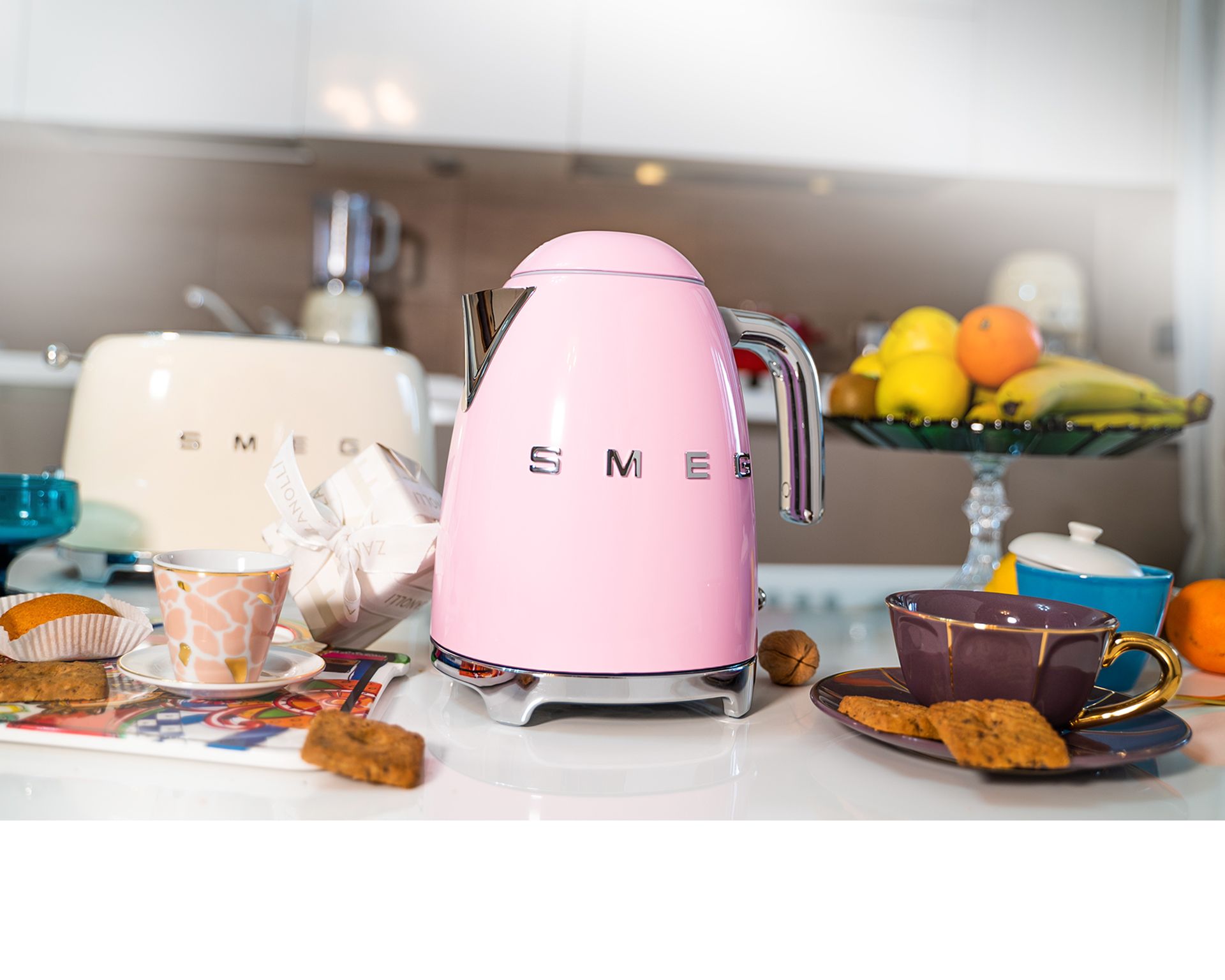 Kettle Pink Smeg 149656 891klf03pkeu