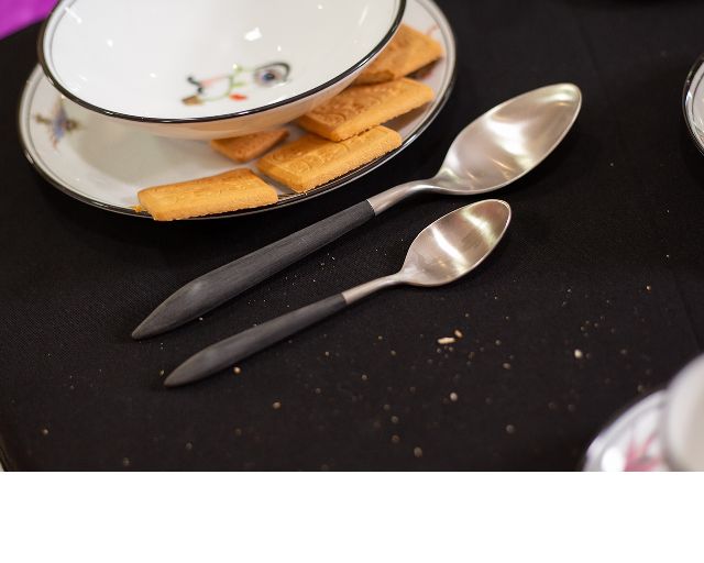 Cutlery Set Ares Steel Black Bugatti 167594 963asbn004w50