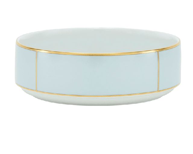 Insalatiera diva porcellana celeste