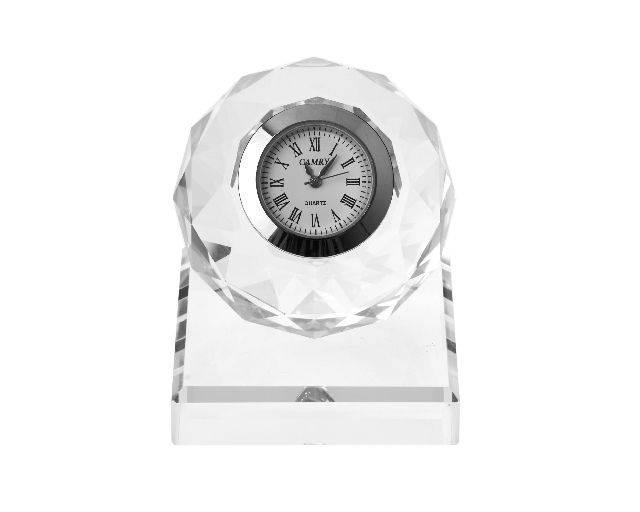 Table clock crystal