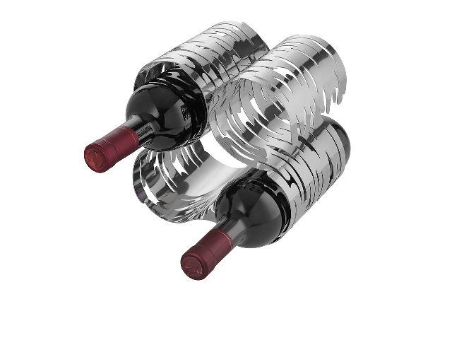 Bottle Rack Barkcellar Steel Alessi 143611 902bm03