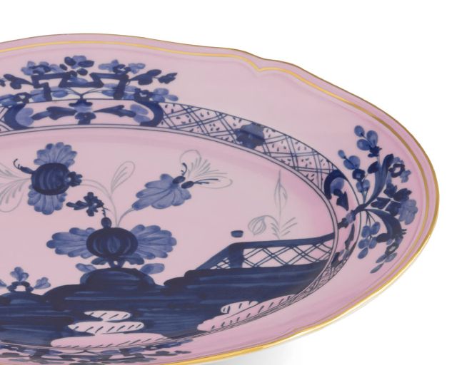 Oval Tray Oriente Italiano Azalea Porcelain Richard Ginori 189290 F00300vs1300385a59