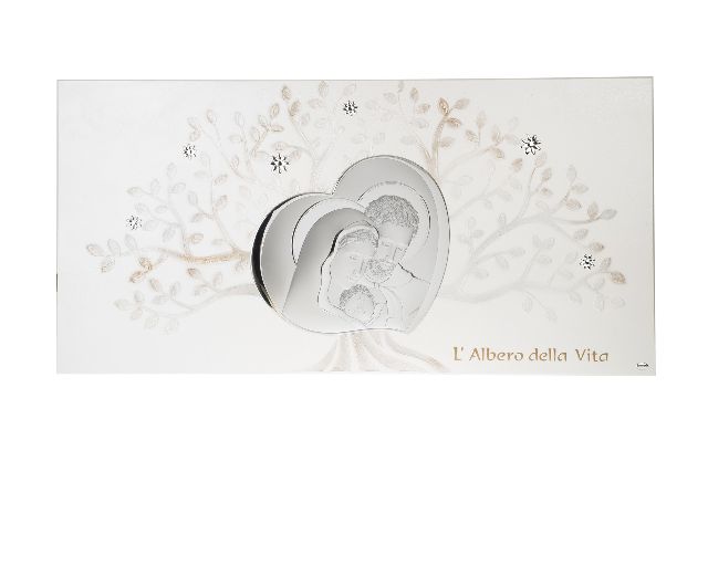 Panel tree of life with holy family