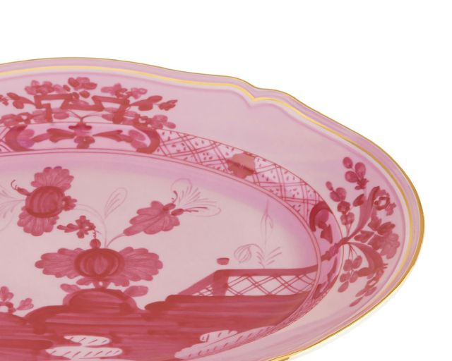 Oval Tray Oriente Italiano Porpora Porcelain Richard Ginori 189288 F00300vs1300340a62