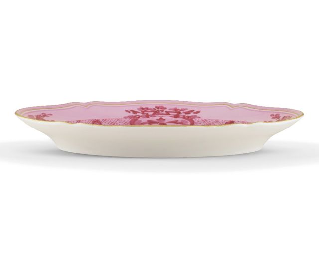 Oval Tray Oriente Italiano Porpora Porcelain Richard Ginori 189288 F00300vs1300340a62