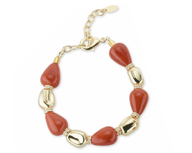 Bracelet unica brass