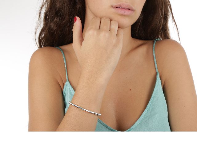 Balls Bracelet Silver With Extension Selezione Zanolli 152699 611brpalla4a1619