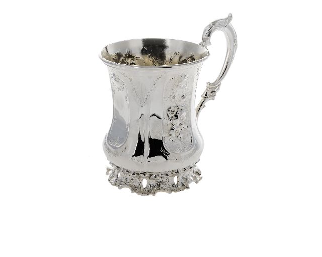 Mug silver 180 grammi london (gb) 1853-1854