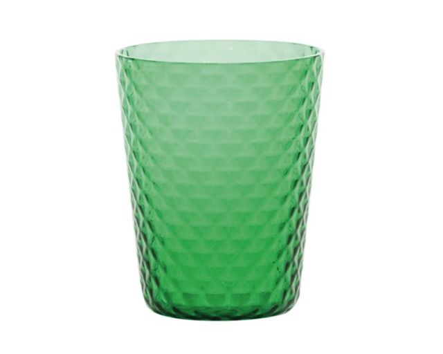 Bicchiere tumbler isolano verde mela
