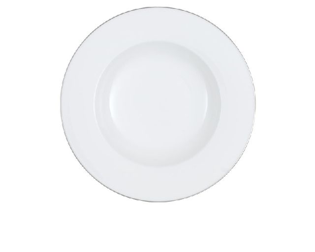 Soup plate anmut platinum n.1 porcelain