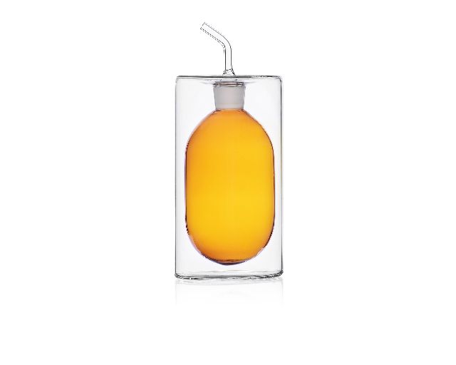 Cruet cilindro amber