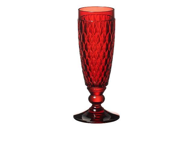 Flute boston coloured rosso