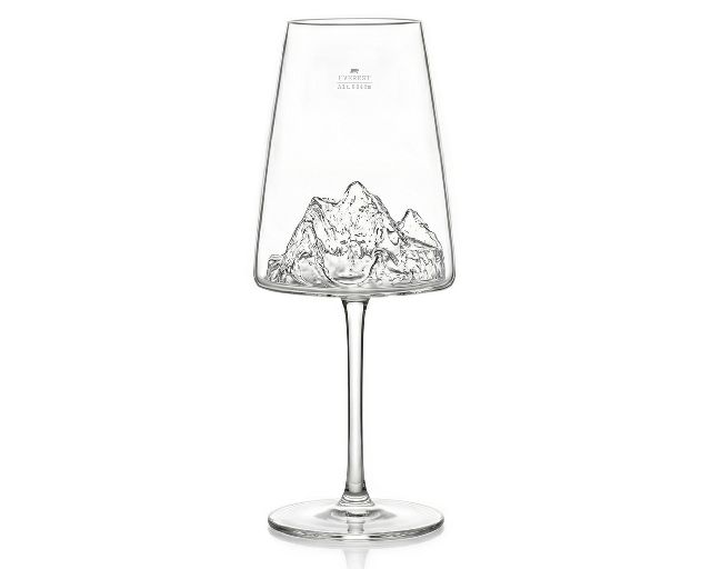 Calice vino topographic everest