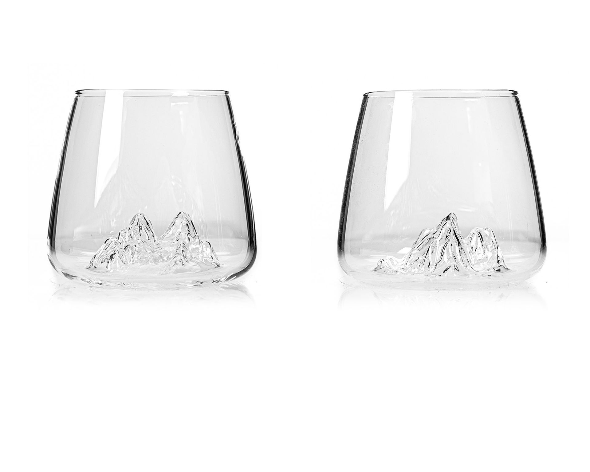 Set Bicchieri Whisky Topographic Tre Cimemonte Rosa 2 Pezzi Alaskan Maker 189443 200tcmr