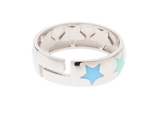 Anello Argento Con Stelle Multicolore Selezione Zanolli 180052 935d4167a0005r38