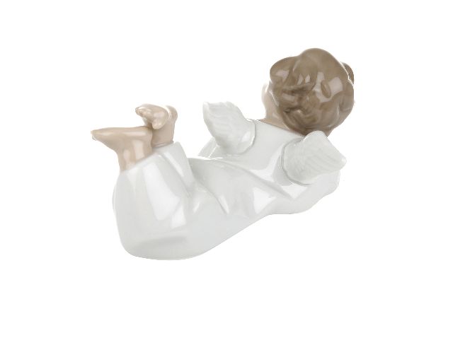 Angel Laying Down Porcelain Lladro