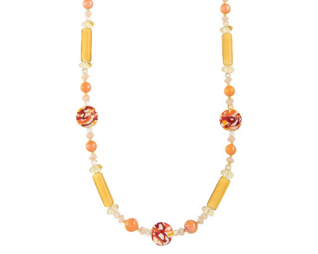 Necklace tasnim murano glass