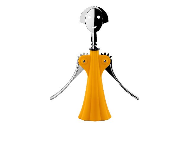 Cavatappi Anna G Giallo Con Zama Cromata Alessi 170045 902am01dy