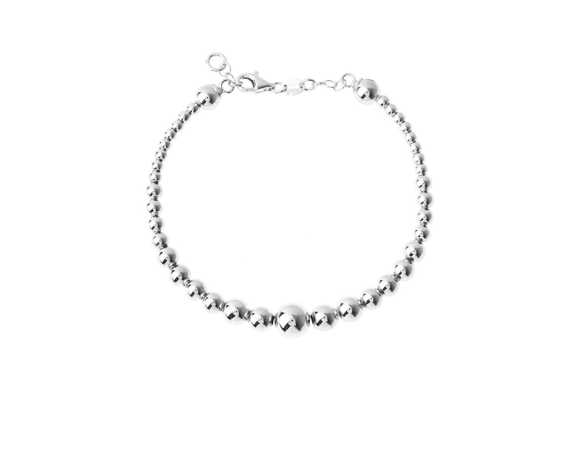 Bracelet Pure Silver With Rhodium Degrade Balls Sovrani 169561 814j5610