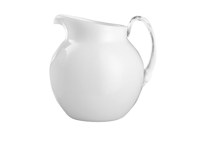 Brocca palla smalto bianco 3,0 lt