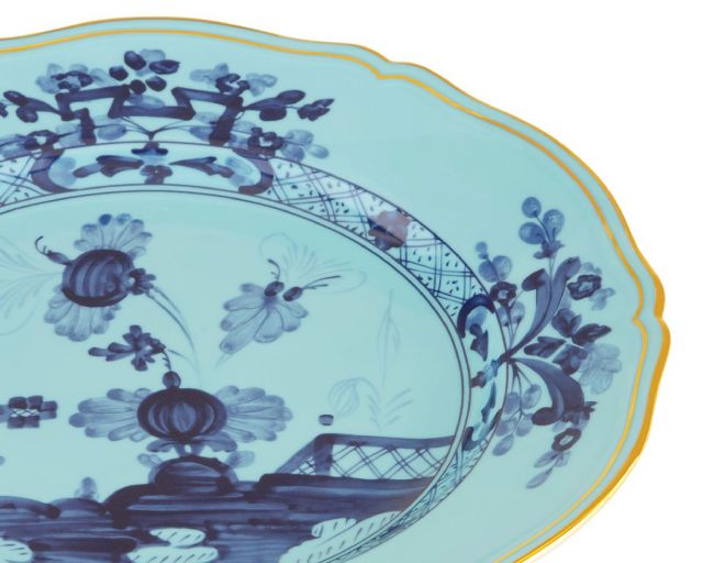 Round Tray Oriente Italiano Iris Porcelain Richard Ginori 189283 F00300vs2100310a62