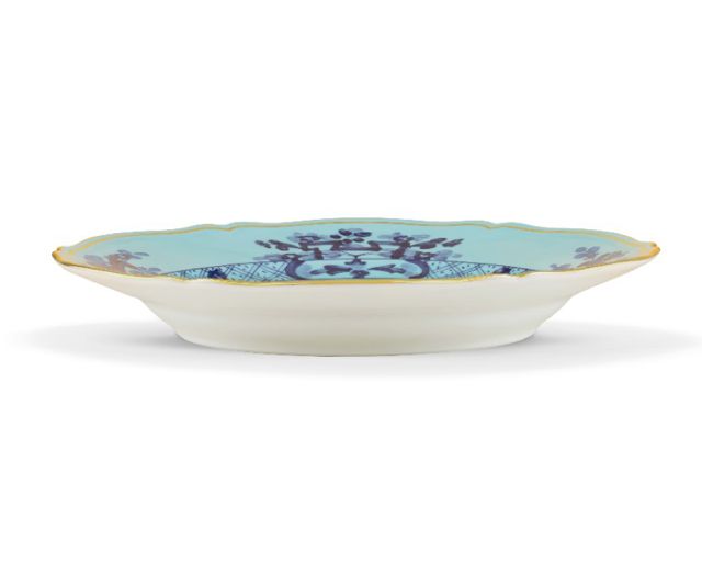 Round Tray Oriente Italiano Iris Porcelain Richard Ginori 189283 F00300vs2100310a62