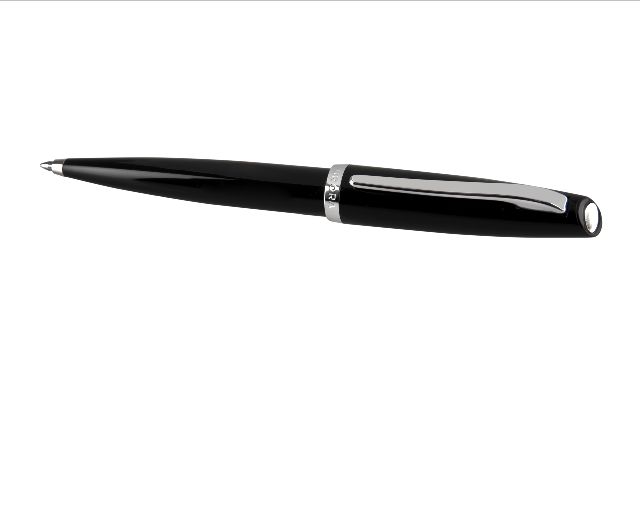 Penna a sfera style resin nera