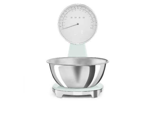 Bilancia da cucina 50's style verde pastello