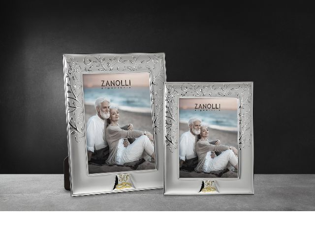Cornice 50 Anniversario Argento Bilaminato Albero Della Vita Selezione Zanolli 166565 4456574l