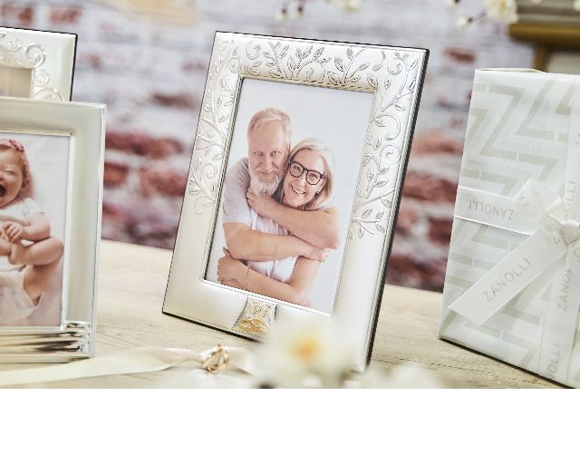 Cornice 50 Anniversario Argento Bilaminato Albero Della Vita Selezione Zanolli 166565 4456574l