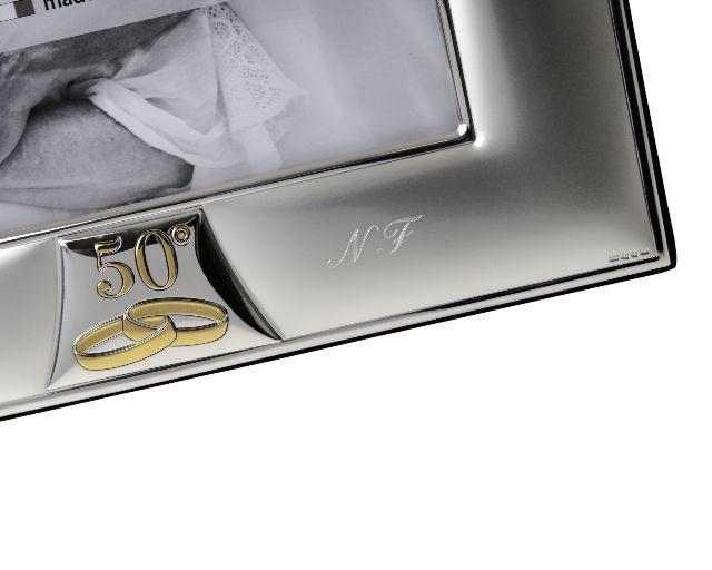 Picture Frame 50 Anniversary Bilaminated Silver Tree Of Life Selezione Zanolli 166565 4456574l