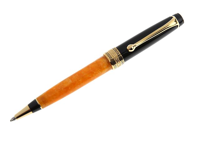 Penna A Sfera Optima O Sole Mio Arancione Screziato Aurora 148241 877998nao