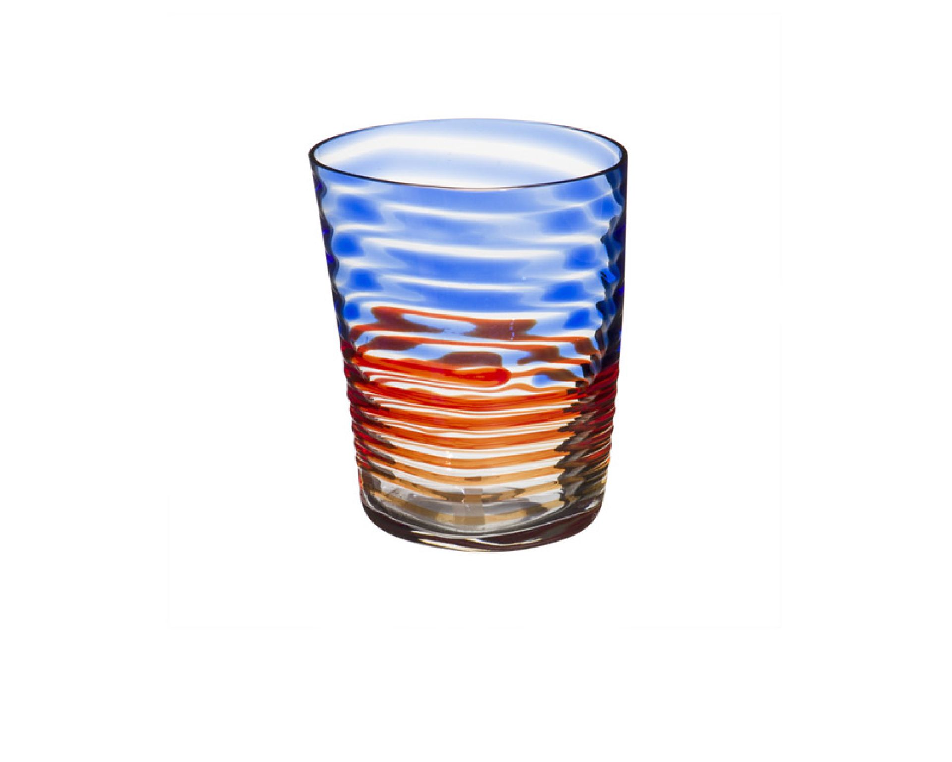 Water Glass Bora Murano Glass 2010 Collection Carlo Moretti