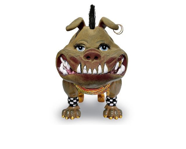 Bulldog Dozer L Hand Painted Toms Drag 186406 753td4587