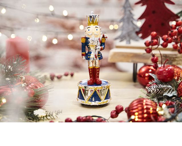 Idea regalo natale soldatino musicale blu