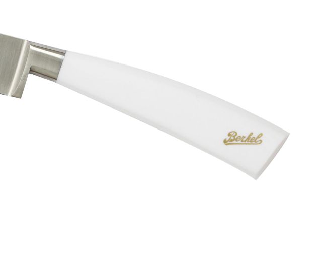 Set 6 Pezzi Coltelli Bistecca Elegance Acciaio Con Manico Bianco Berkel 172611 8406st11srwgb