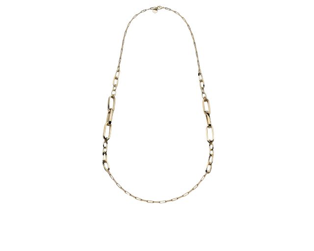 Necklace classica in gilded bronze