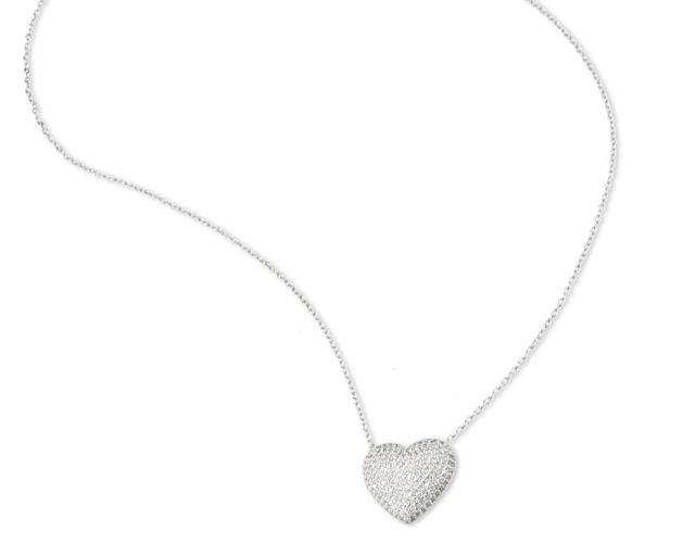 Necklace Heart Brass Sovrani 190023 814j11819